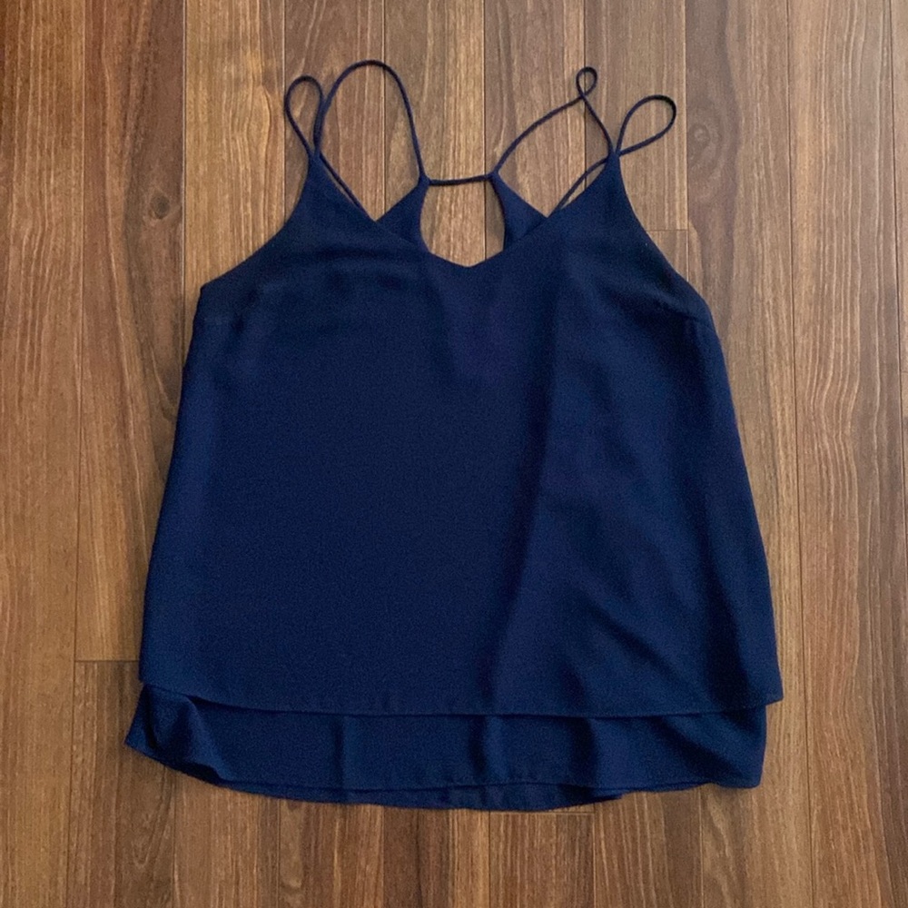 Sans Souci Elegant Navy Camisole